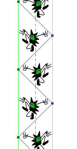 Cell wrapped to form a torus